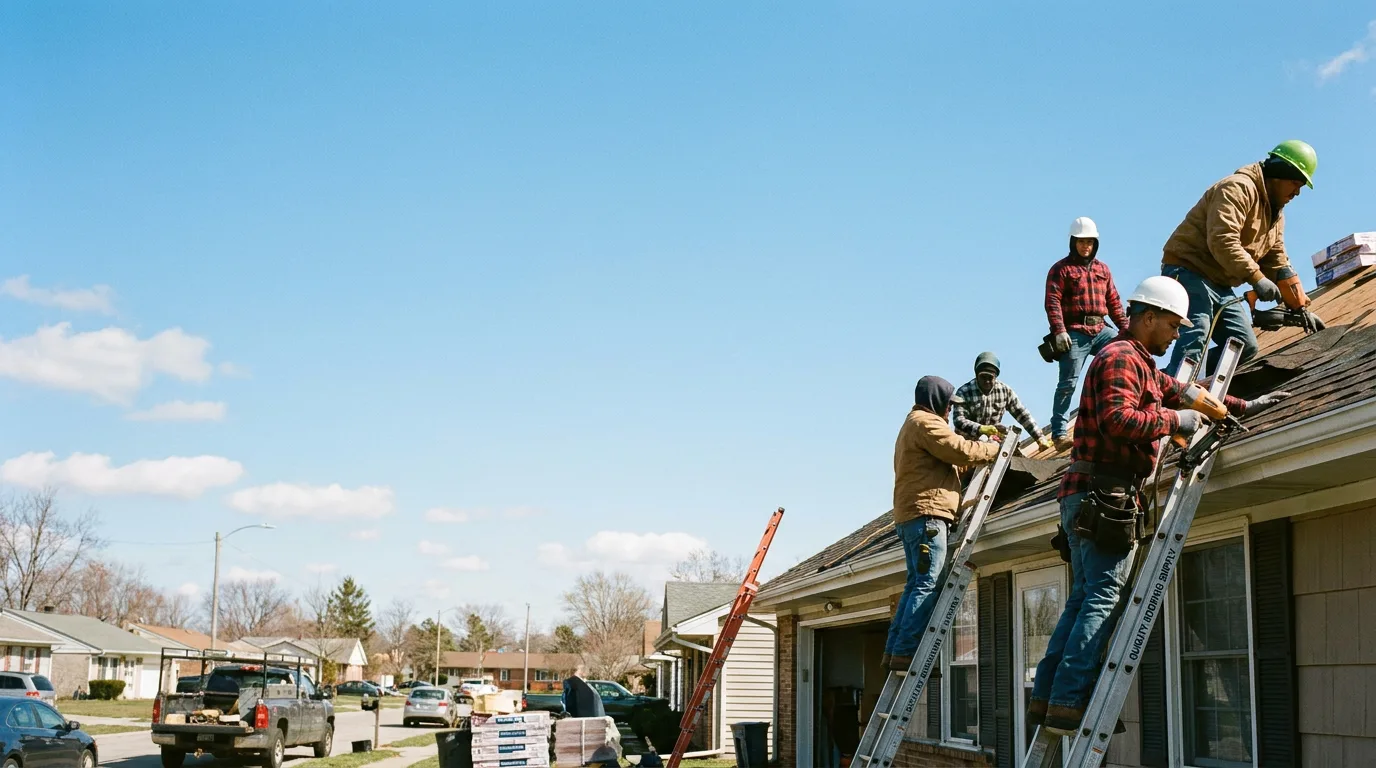 Roofing in Thompson, OH near me